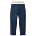 Navy Linen Chinos