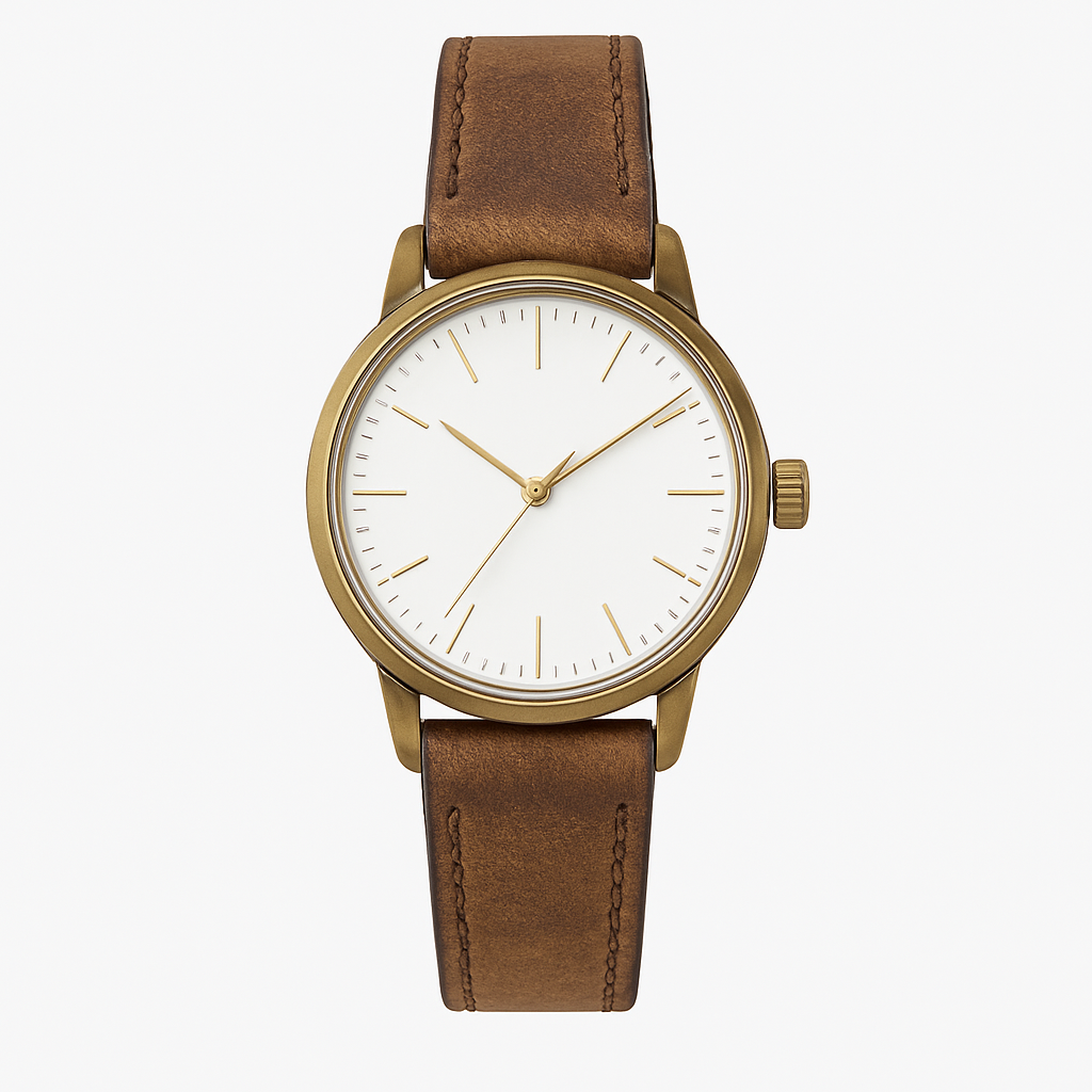 Vintage Leather Chrono